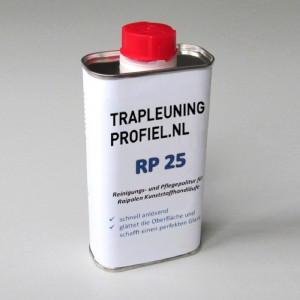 Onderhoudsmiddel RP 25 voor trapleuningprofielen